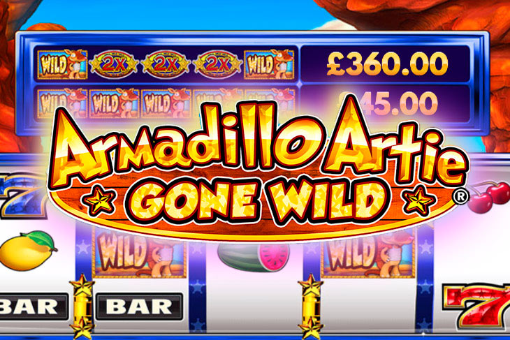 Armadillo Artie Gone Wild - DWG slot at Biggerz Casino Casino