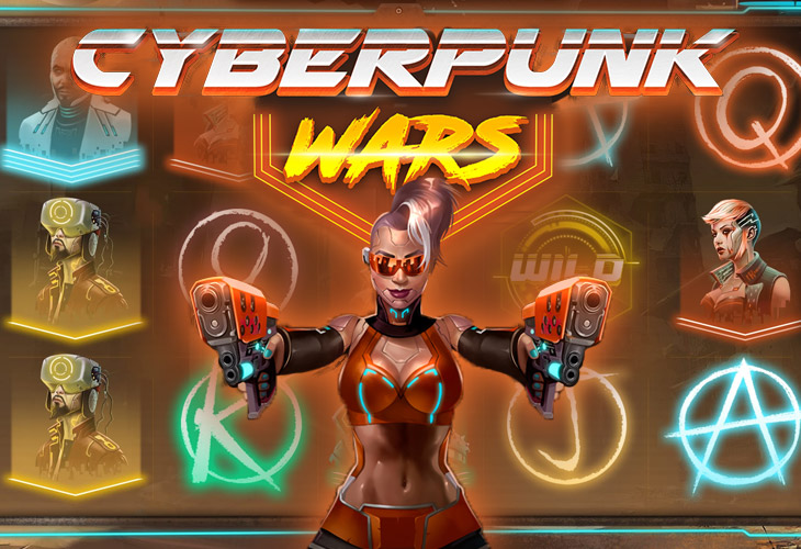 Cyberpunk Wars - Woohoo slot at Biggerz Casino Casino