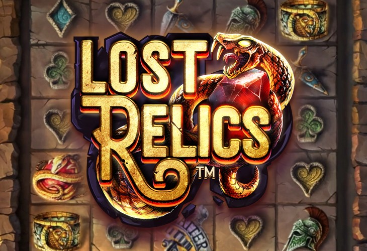 Lost Relics - NetEnt slot at Biggerz Casino Casino