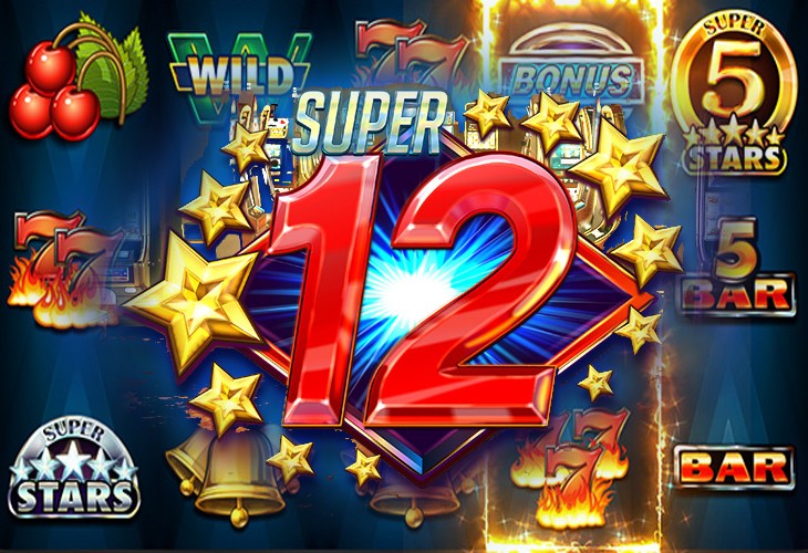 Super 12 Stars - Red Rake slot at Biggerz Casino Casino