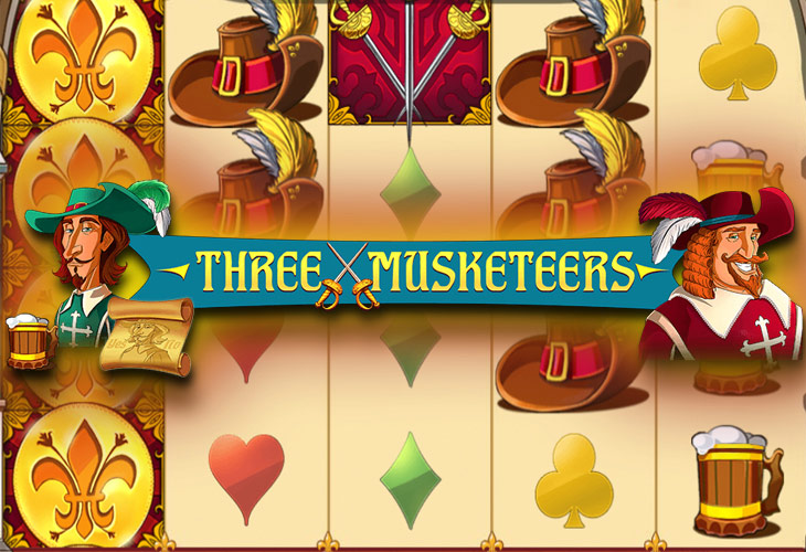 Three Musketeers - Red Tiger Gaming slot at Biggerz Casino Casino